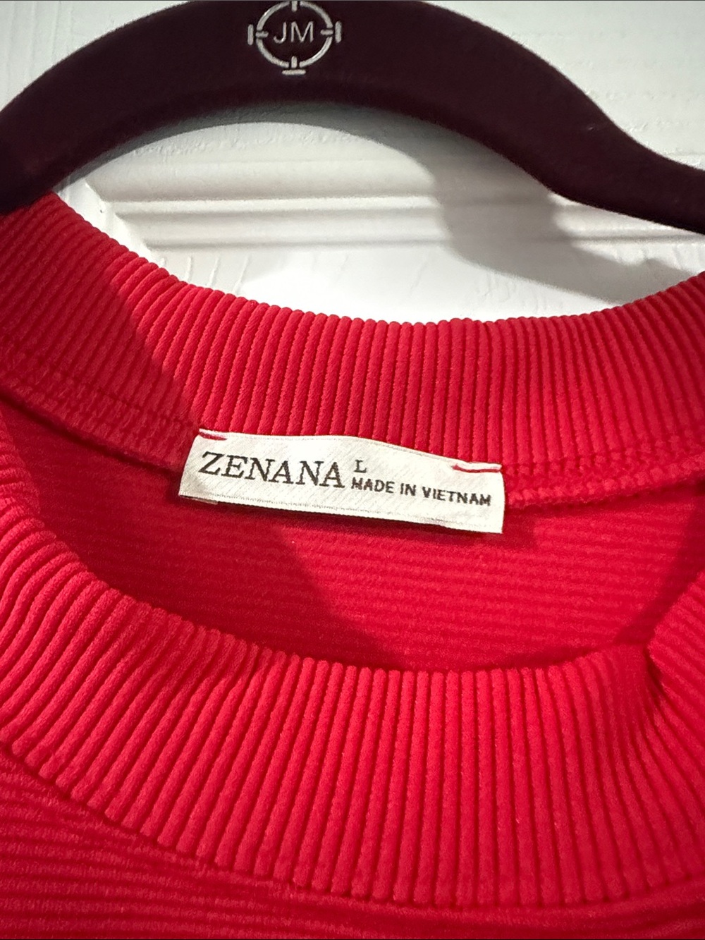 Zenana Outfitters Red Lounge Sweatshirt & Wide-Leg Pants Set Never Worn - Picture 2 of 4